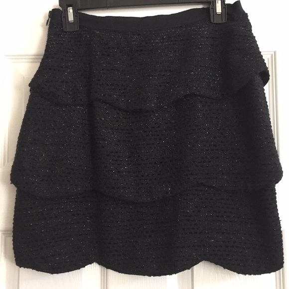 Pink Tartan 3 Tiered Scalloped Skirt - Picture 3 of 8